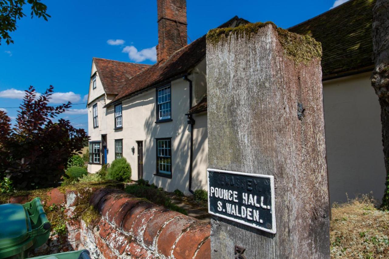 Pounce Hall -Stunning Historic Home In Rural Essex Saffron Walden Exteriör bild